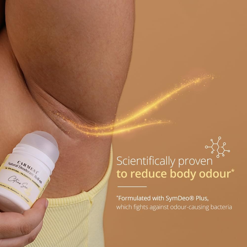 Carmesi - Natural Underarm Roll On Deodorant for Women