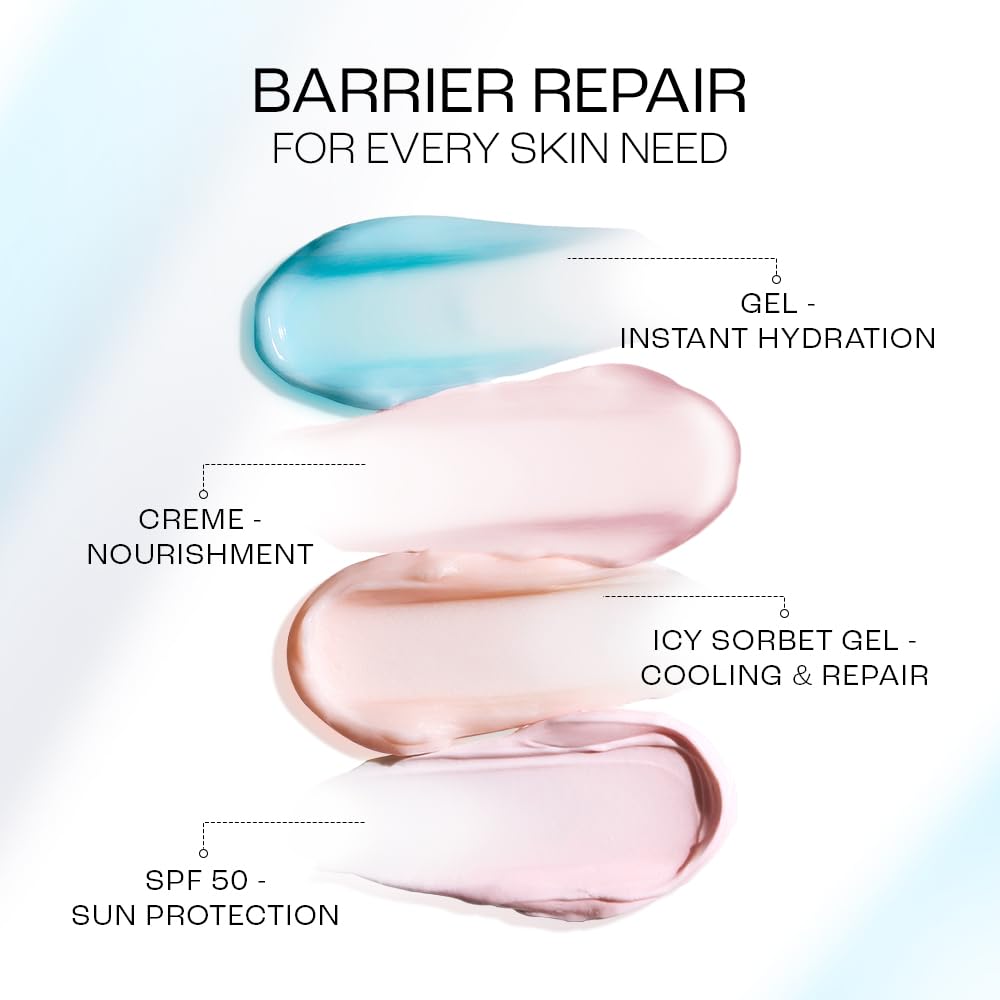 Lakmē Peach Milk Icy Sorbet Gel: First Ever Cooling Face Moisturizer with 2% Pro-Ceramides, Peptides & Pentavitin for Instant Ice-Plunge Glow & 24hr Barrier Rep