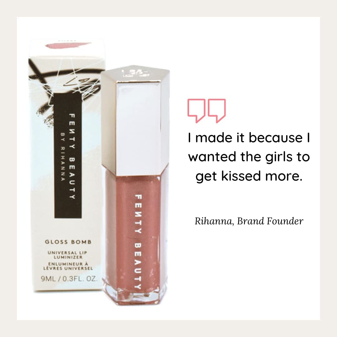Fenty Beauty By Rihanna Gloss Bomb Universal Lip Luminizer, Fu$$Y Shimmering Pink