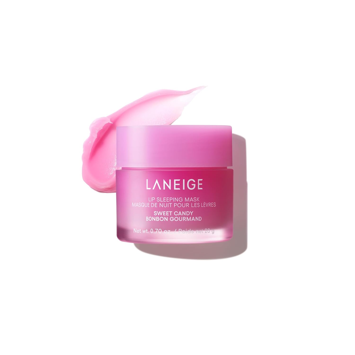 Laneige Lip Sleeping Mask | Moisturizing Lip Treatment with Vitamin C + Shea Butter for Soft Hydrated Lips | Overnight Repair | Lip Balm For Dry Chapped Lips| Lasting Hydration