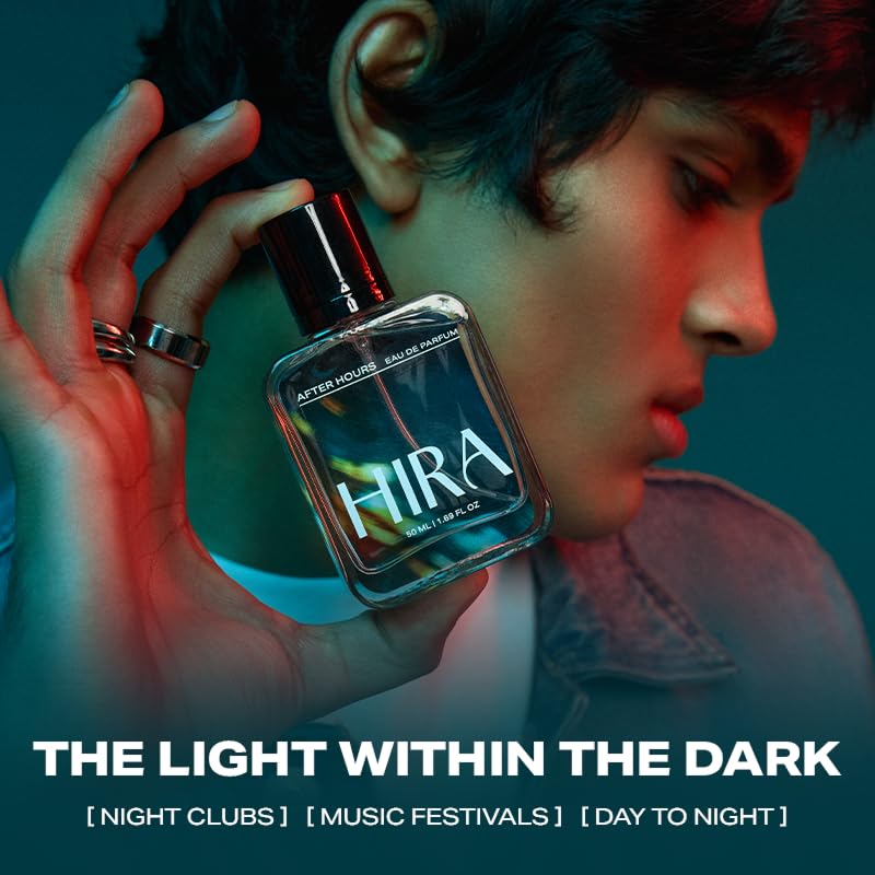 HIRA After Hours Perfume for Man 50ml | Fresh, Citrus, Jasmin & Woody