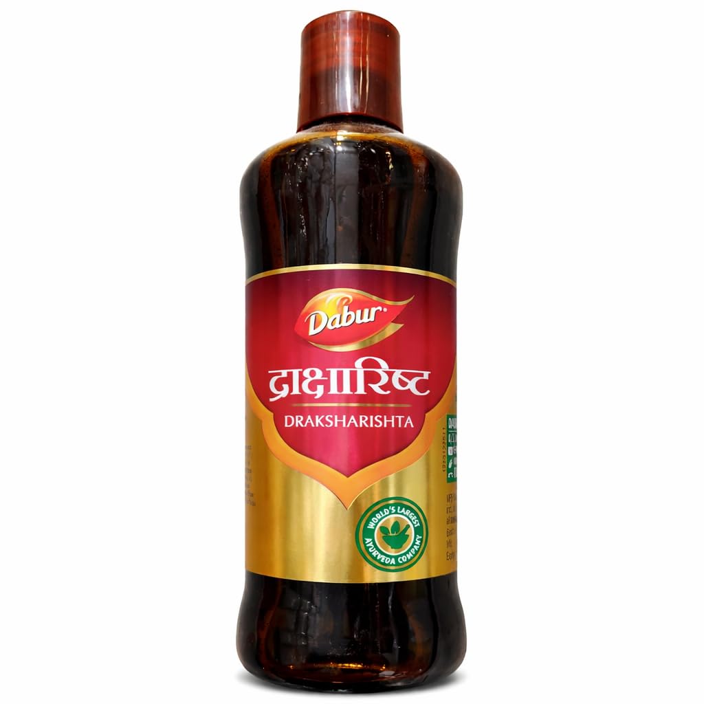 Dabur Draksharishta Ayurvedic Tonic for Digestion | 450 ml | Pack of 1 Bottle