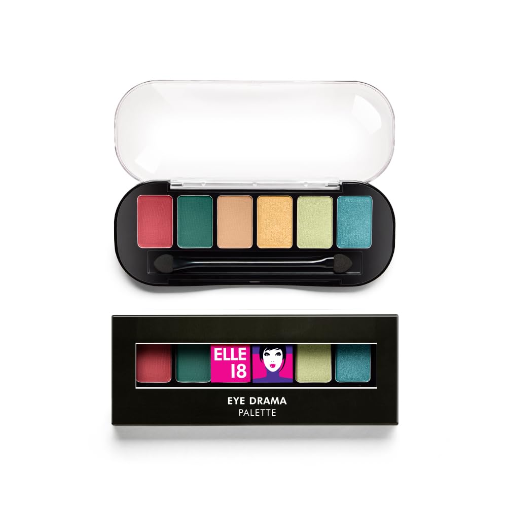 Elle18 Eyedrama Palette 01Sassy Sassy 7 g (Pack of 1)