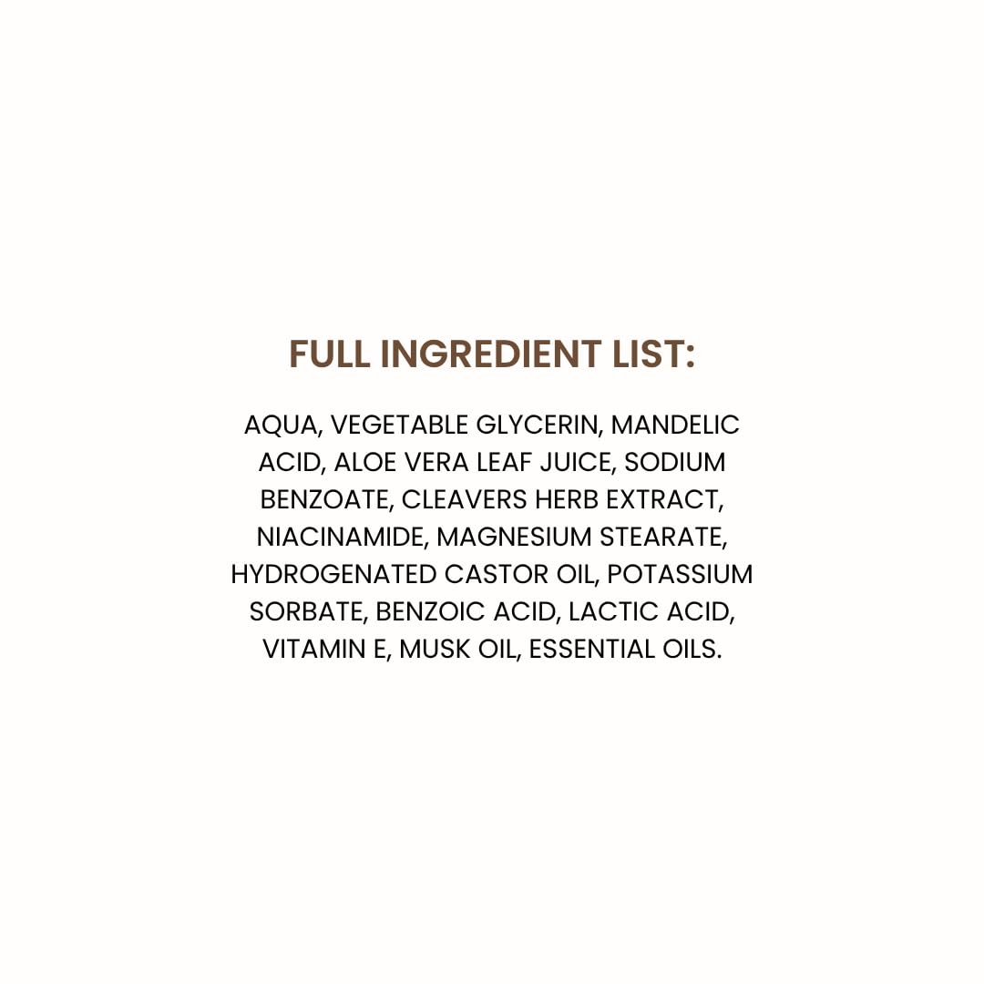 Necessary Roll-On Deodorant for Dark Underarms, White Musk, 50ml White Musk Pack of 1