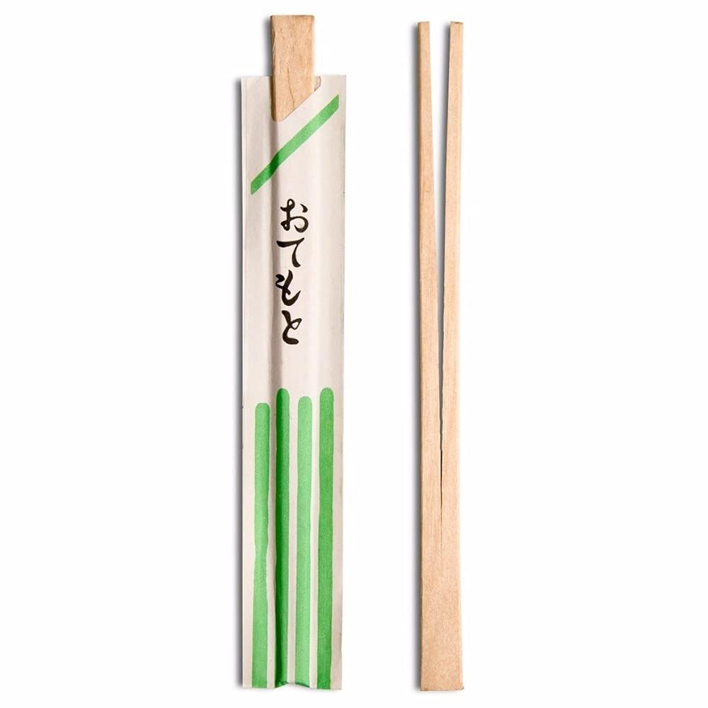 Sakorware Biodegradable Eco Friendly Wooden Chopstick, 9 Inch Each, Pack of 50 Pairs