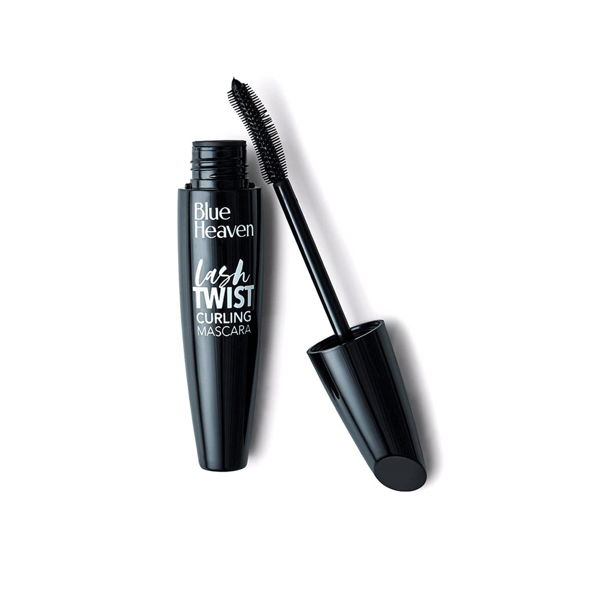 Blue Heaven Lash Twist Curling Mascara for Women | Waterproof, Smudge Proof & Long Lasting | Quick Dry, No Clumping | Intense Black Volumizing & Curling Mascara
