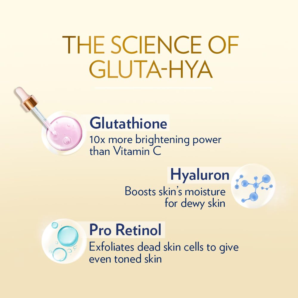 Vaseline Gluta-Hya Serum-In-Lotion, Lightweight Moisturizing Body Lotion, 200 ml / 6.7 fl oz