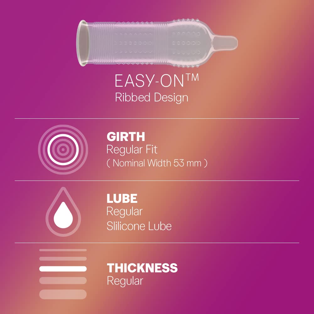 Pleasure Packs (Durex Extra Time 10s, Extra Ribbed 10s)- Pack of 2