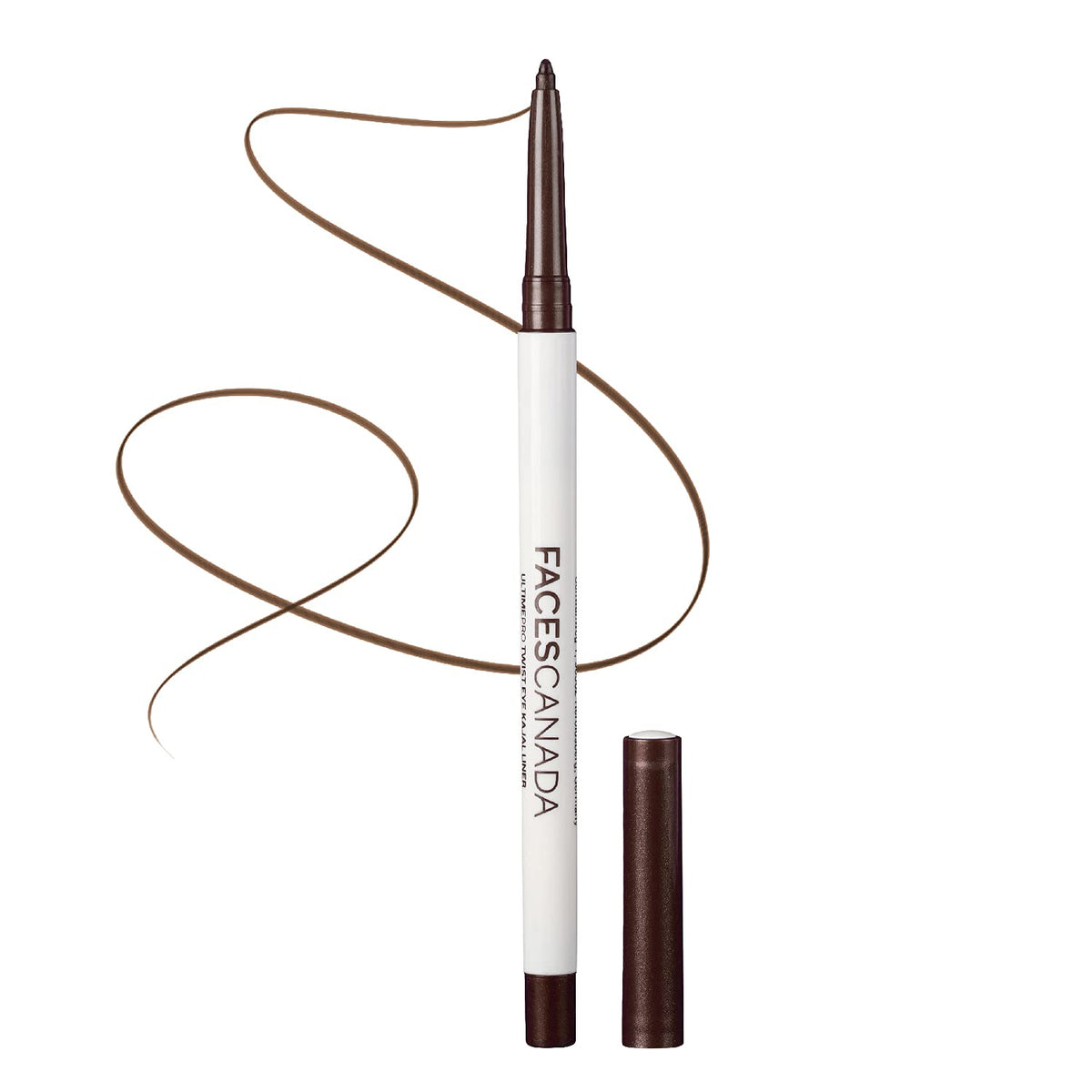 Faces Canada Twist Eyeliner Pen, Brown, Matte Finish Brown 02
