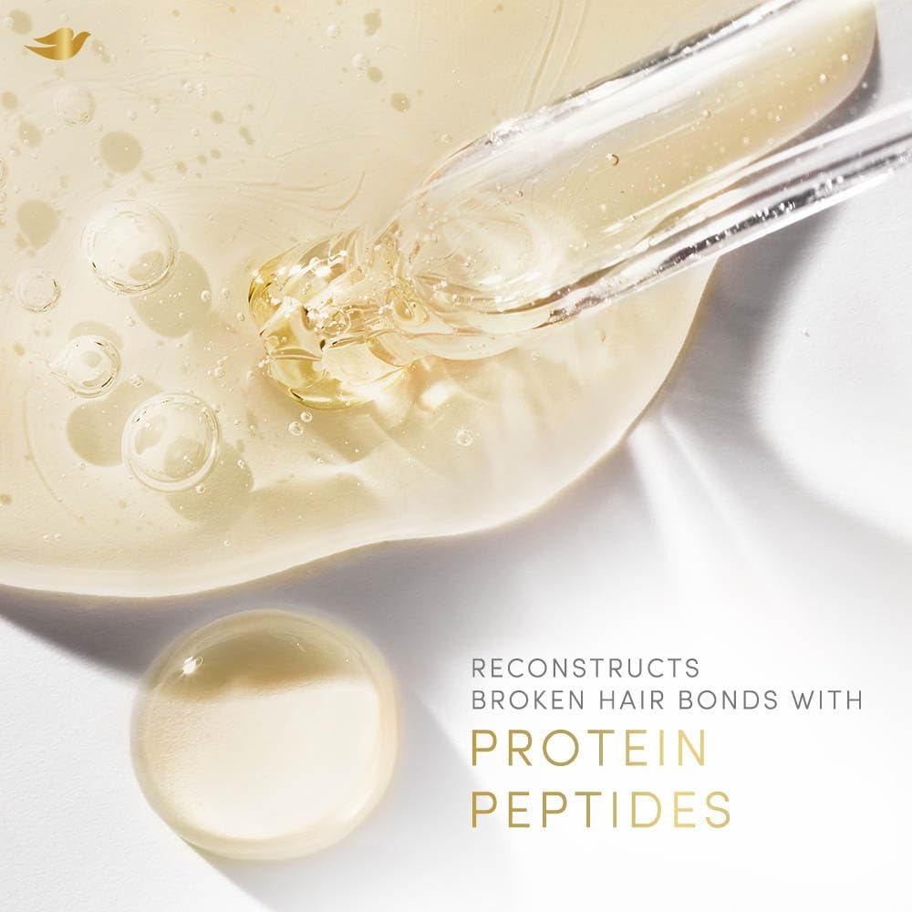 Dove Peptide Bond Strength Shampoo for Dry & Damaged Hair - 340 ml | Enriched with PROTEIN PEPTIDES | Reconstructs broken Bonds for 20X Stronger Hair