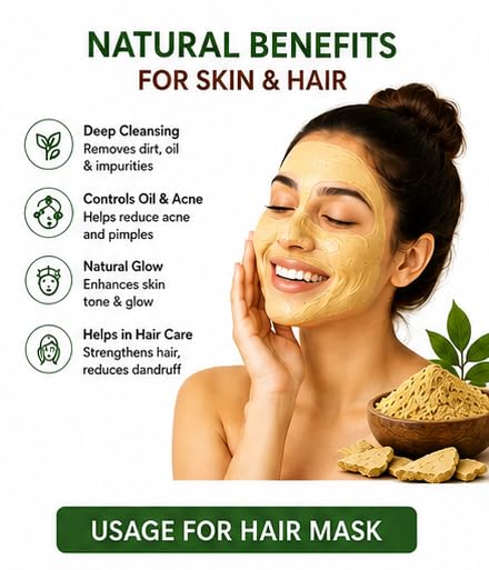 Pure & Natural Multani Mitti Powder, 100 g