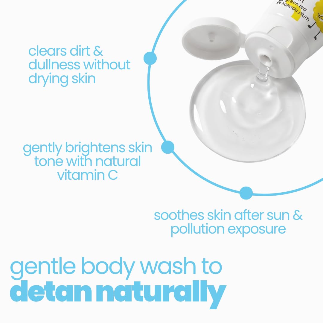 Tuco De Tan Body Wash for Kids, With Green Tea Extracts & Yogurt, 200ml