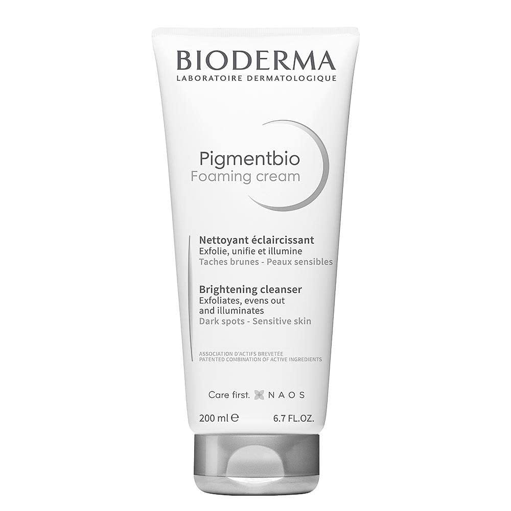 Bioderma - Pigmentbio Foaming Cream Brightening Exfoliating Cleanser (Face & Body Wash) For Brightened Skin (200mL)