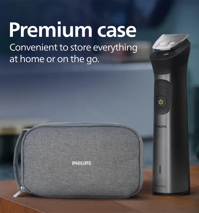 Philips India's No.1 Men's Trimmer | Pro Beardsense Technology | 14-In-1 Modern Man Kit -Face,Body & Private Parts | 3 Year Warranty I 120Min Runtime | Includes