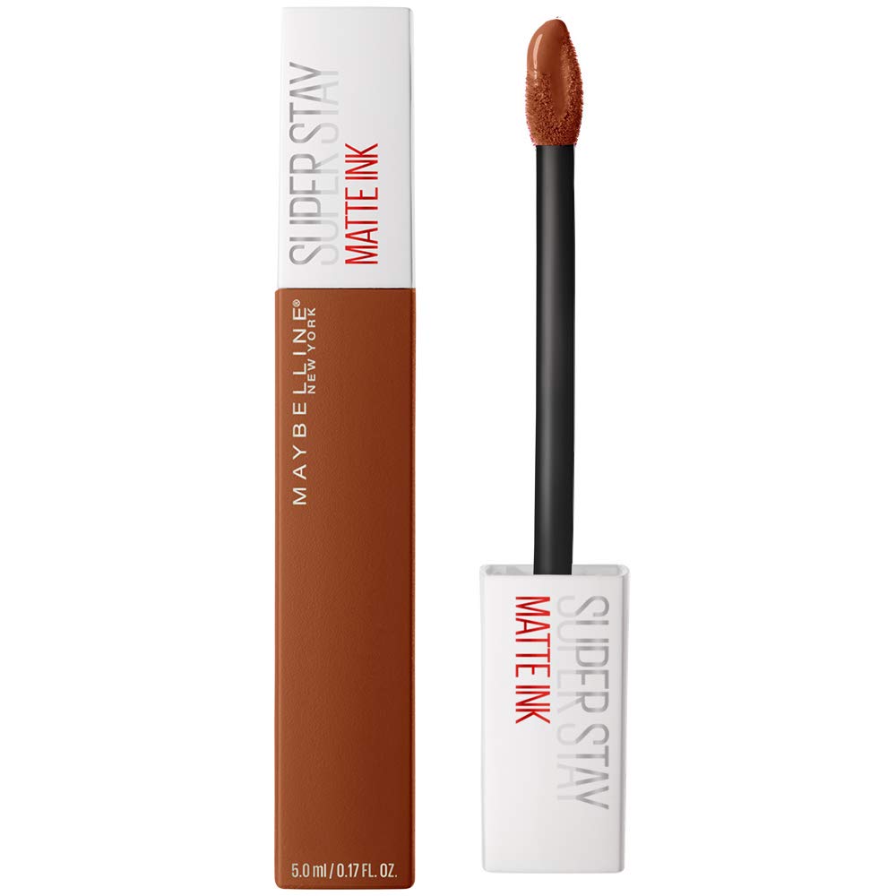 Maybelline New York Super Stay Matte Ink Liquid Lipstick, 210 Versatile, 5g & Maybelline New York Super Stay Matte Ink Liquid Lipstick, 135 Globe Trotter, 5g