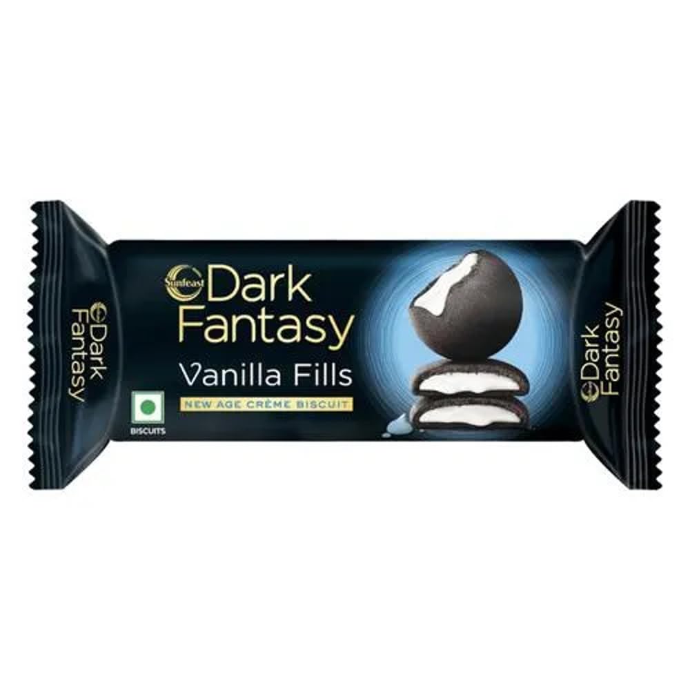 Sunfeast Dark Fantasy Vanilla Fills Biscuit, 60 grams