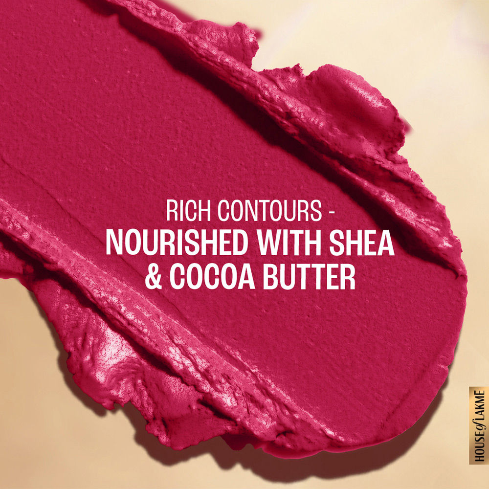 Lakme 9 To 5 Powerplay Priming Matte Lipstick For 16Hr Intense Matte , Rose Day