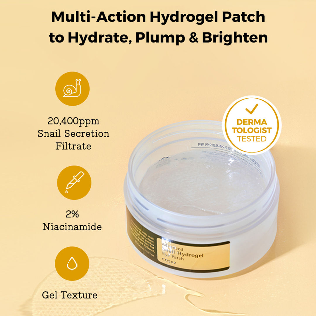 COSRX Advanced Snail Hydrogel Eye Patch (60 patches)