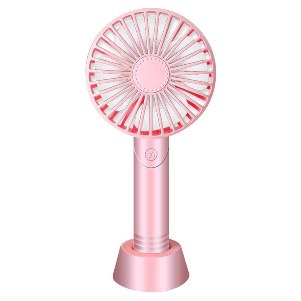 Handheld Aromatherapy Fan Portable Fan USB Desktop Fan - Pink