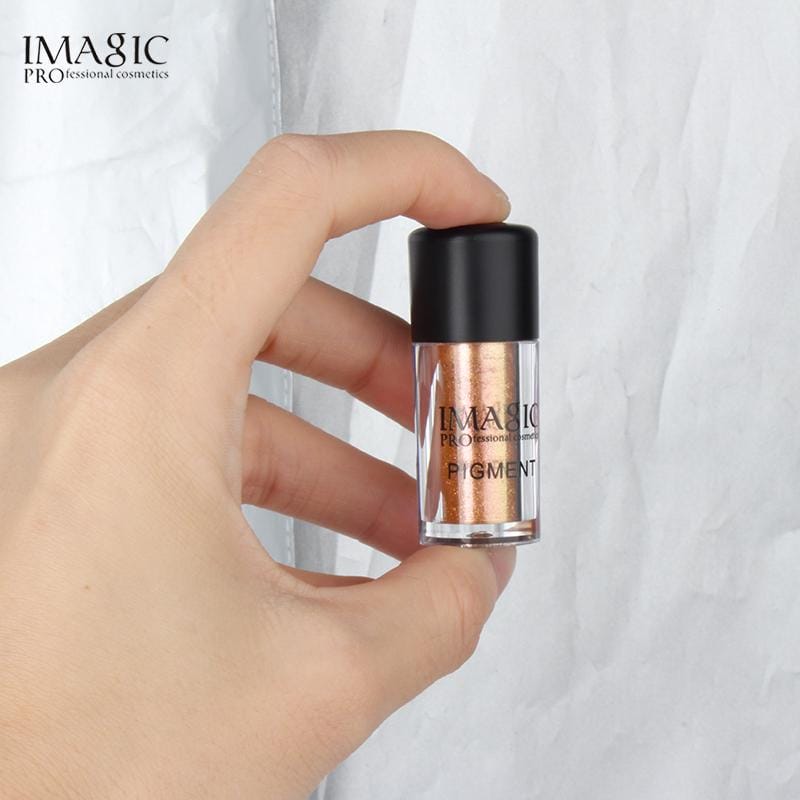 IMAGIC Glitter Eyeshadow Metallic Loose Powder Waterproof Pigments - (P7-Amaze)