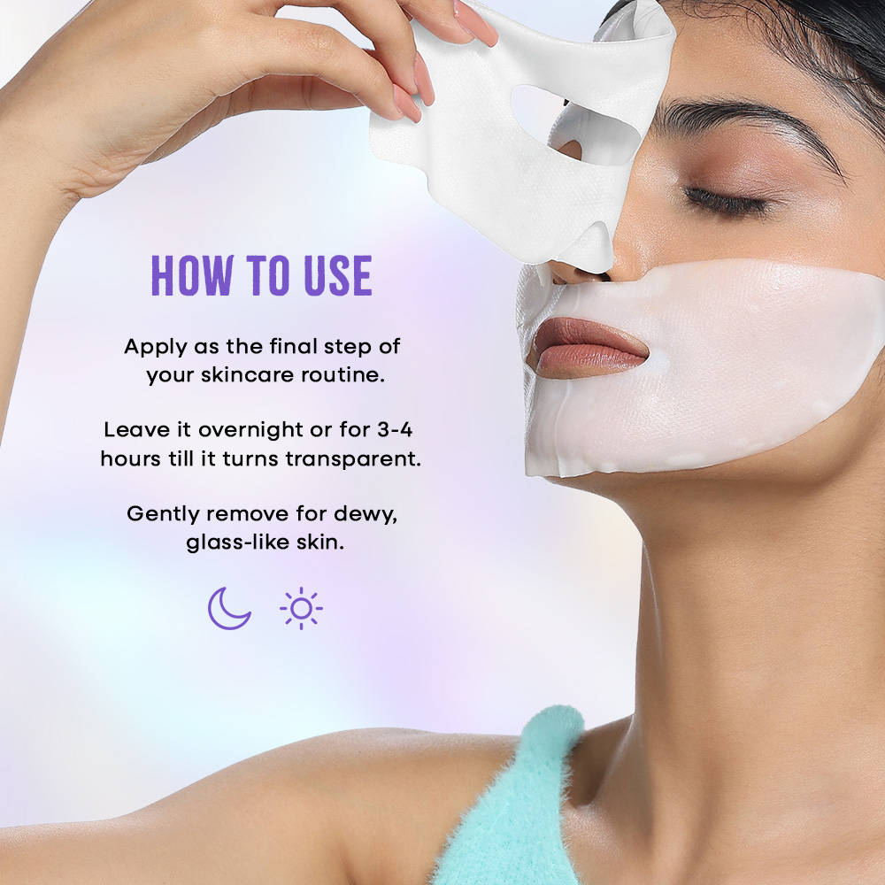 Nykaa Naturals Rice Water Cleanser & Collagen Sheet Mask