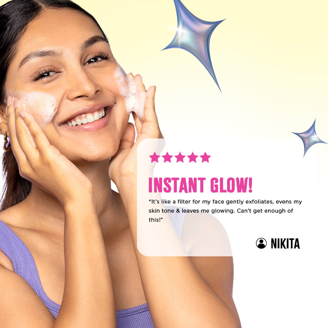 Nykaa Naturals Rice Water Cleanser & Collagen Sheet Mask