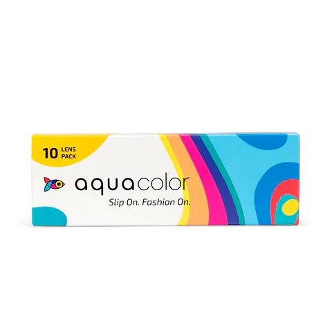 Aqua color Slip On Fashion On 10 lens Pack Aqua Green