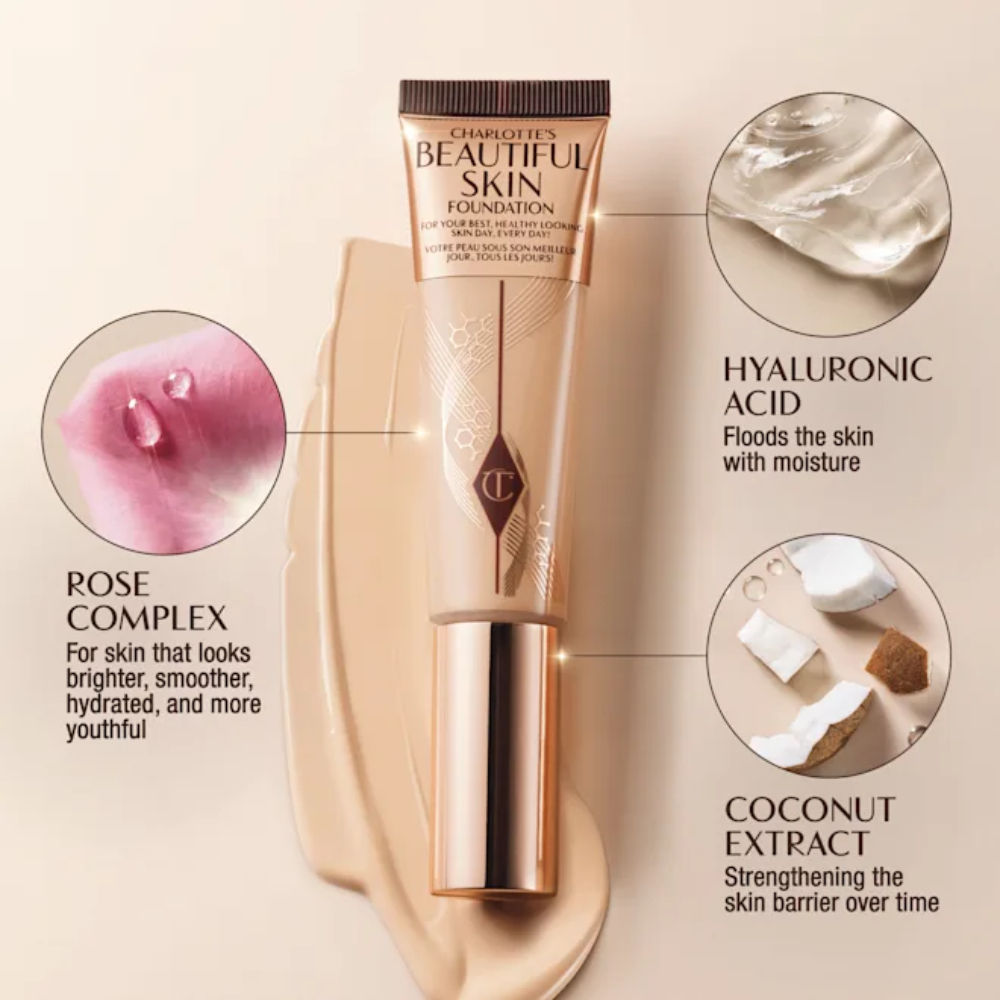 Charlotte Tilbury Charlotte's Beautiful Skin Foundation - 2 Warm (30ml)