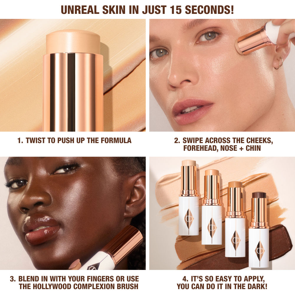 Charlotte Tilbury Unreal Skin Sheer Glow Tint - 4 Fair (9ml)