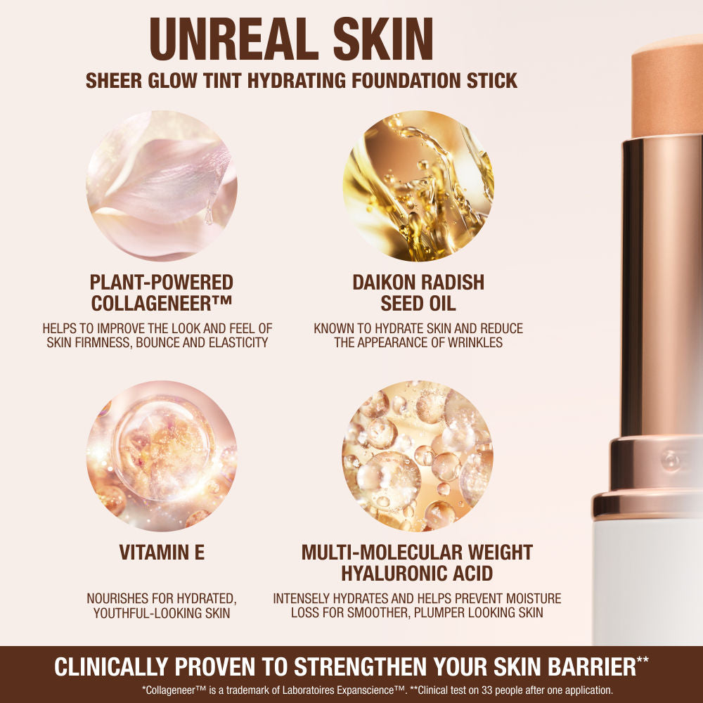 Charlotte Tilbury Unreal Skin Sheer Glow Tint - 4 Fair (9ml)
