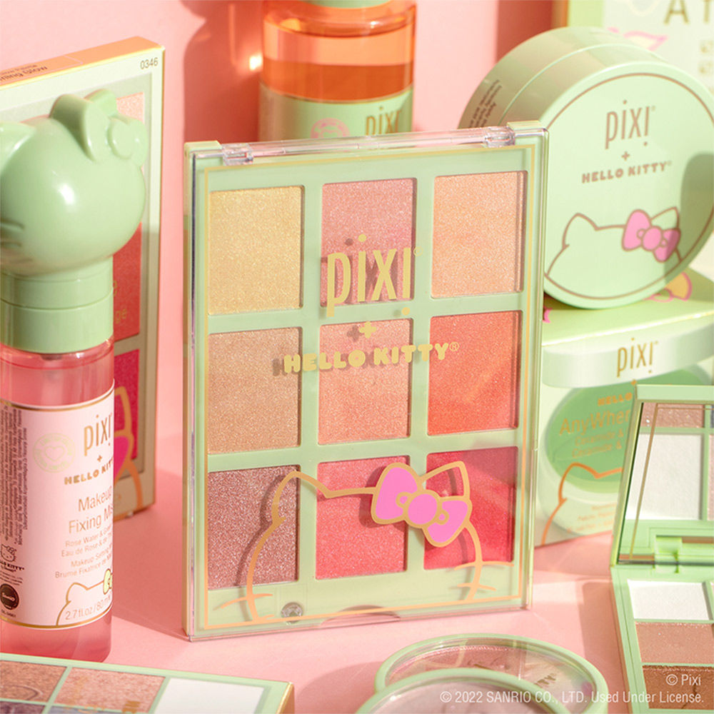PIXI Hello Kitty Chrome Glow Palette - Charming (25.2 g)