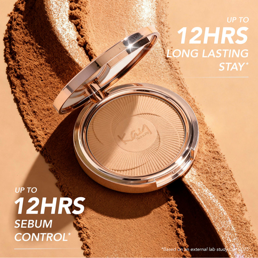 Kay Beauty Soft Matte Pressed Powder - 190N Deep (12g)