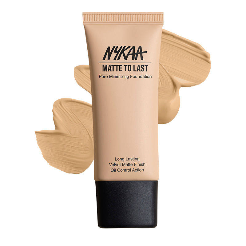 Nykaa Prep Cover Set For Oily Skin - Pore Minimizing Matte Primer, Foundation & Loose Powder