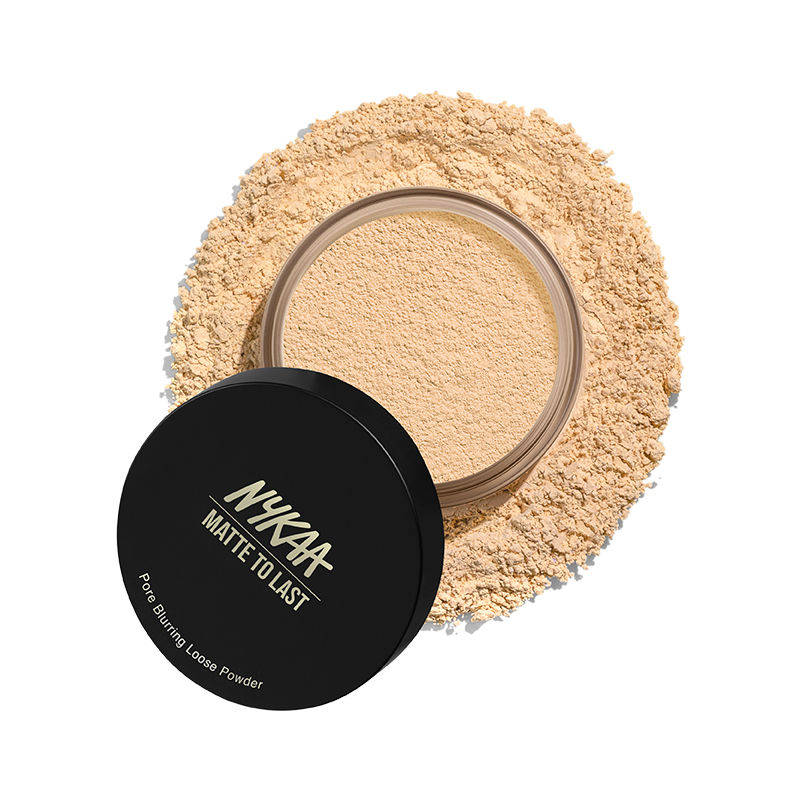 Nykaa Prep Cover Set For Oily Skin - Pore Minimizing Matte Primer, Foundation & Loose Powder