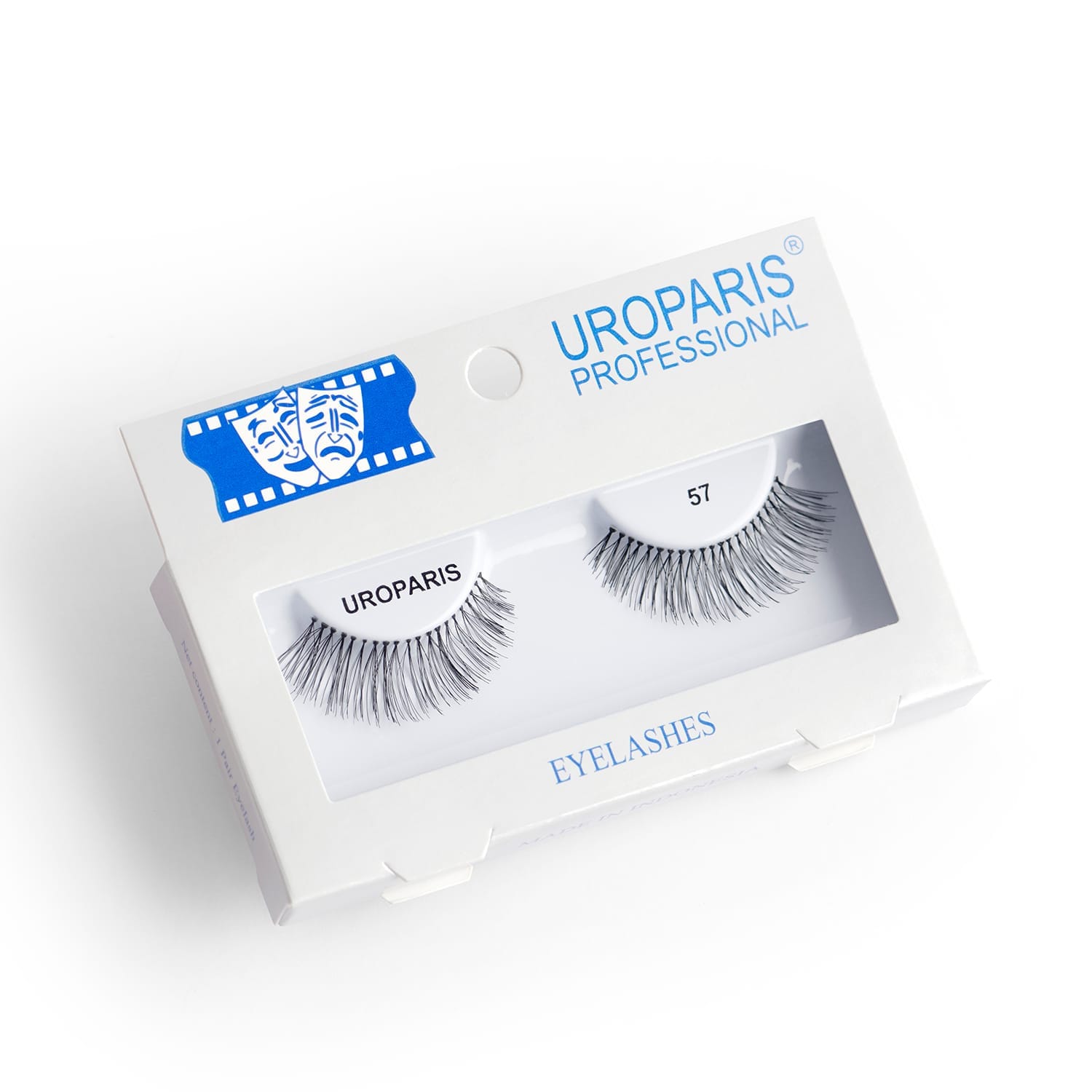 Uroparis - Human Hair Eyelashes - 57 NO