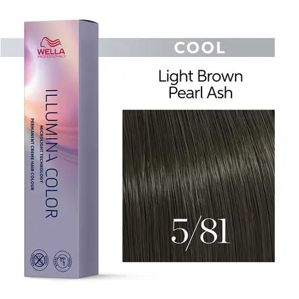 Wella Professionals - Illumina Color Light Pearl Ash Brown (5/81) [60ML]