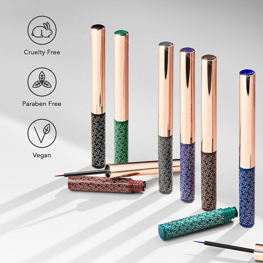 Kay Beauty Quick Dry Liquid Eyeliner - Bespoke Blue (3ml)