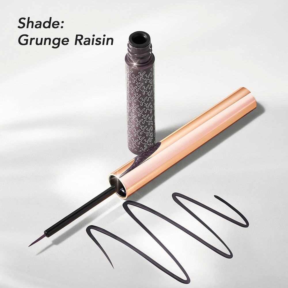 Kay Beauty Quick Dry Liquid Eyeliner - Grunge Raisin (3ml)