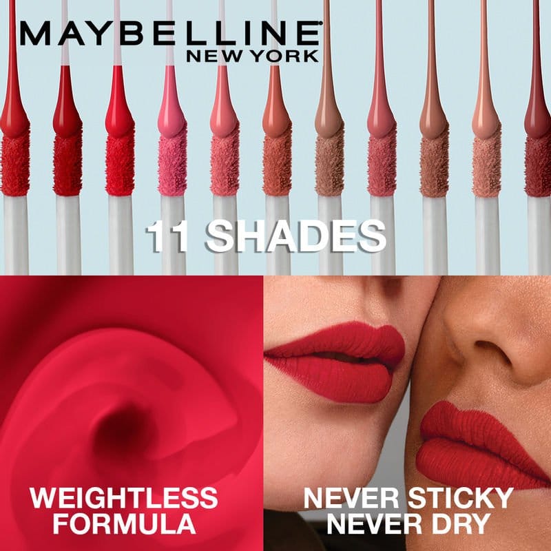 Maybelline New York - Sensational Liquid Matte Lipstick