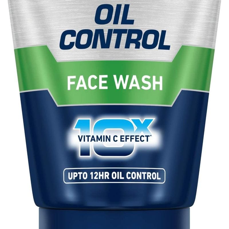 NIVEA - Men Face Wash for Oily Skin Oil Control for 5hr Oil Control with 10x Vitamin C Effect (100gm)