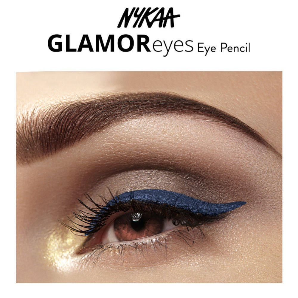 Nykaa Glamoreyes Waterproof & Smudgeproof Shimmer Eye Pencil