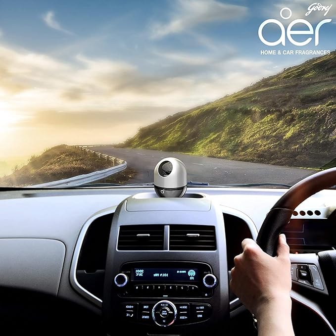 Godrej aer Twist Gel Car Air Freshener Musk After Smoke 45g