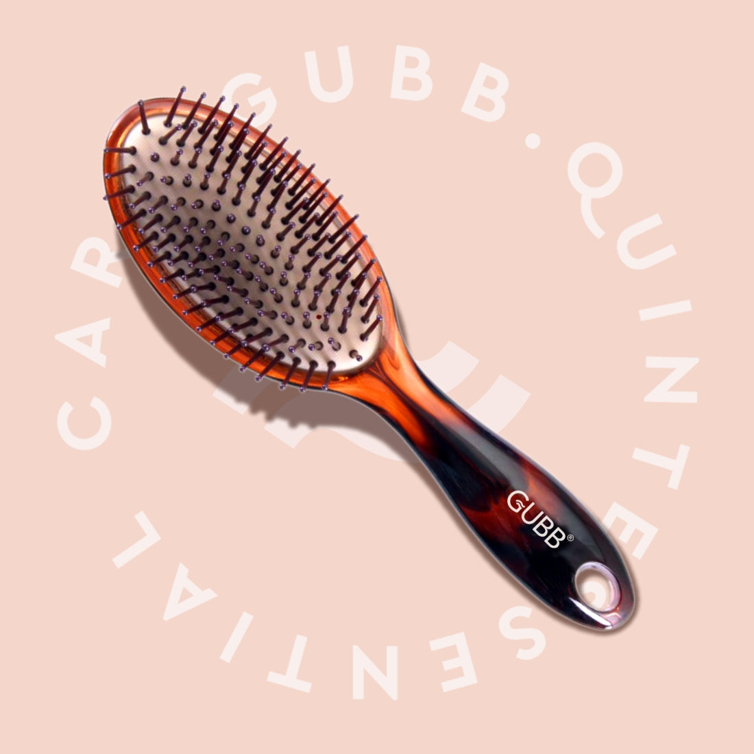 GUBB WORLD SHELL RANGE OVAL CUSHIONED BRUSH (LARGE)
