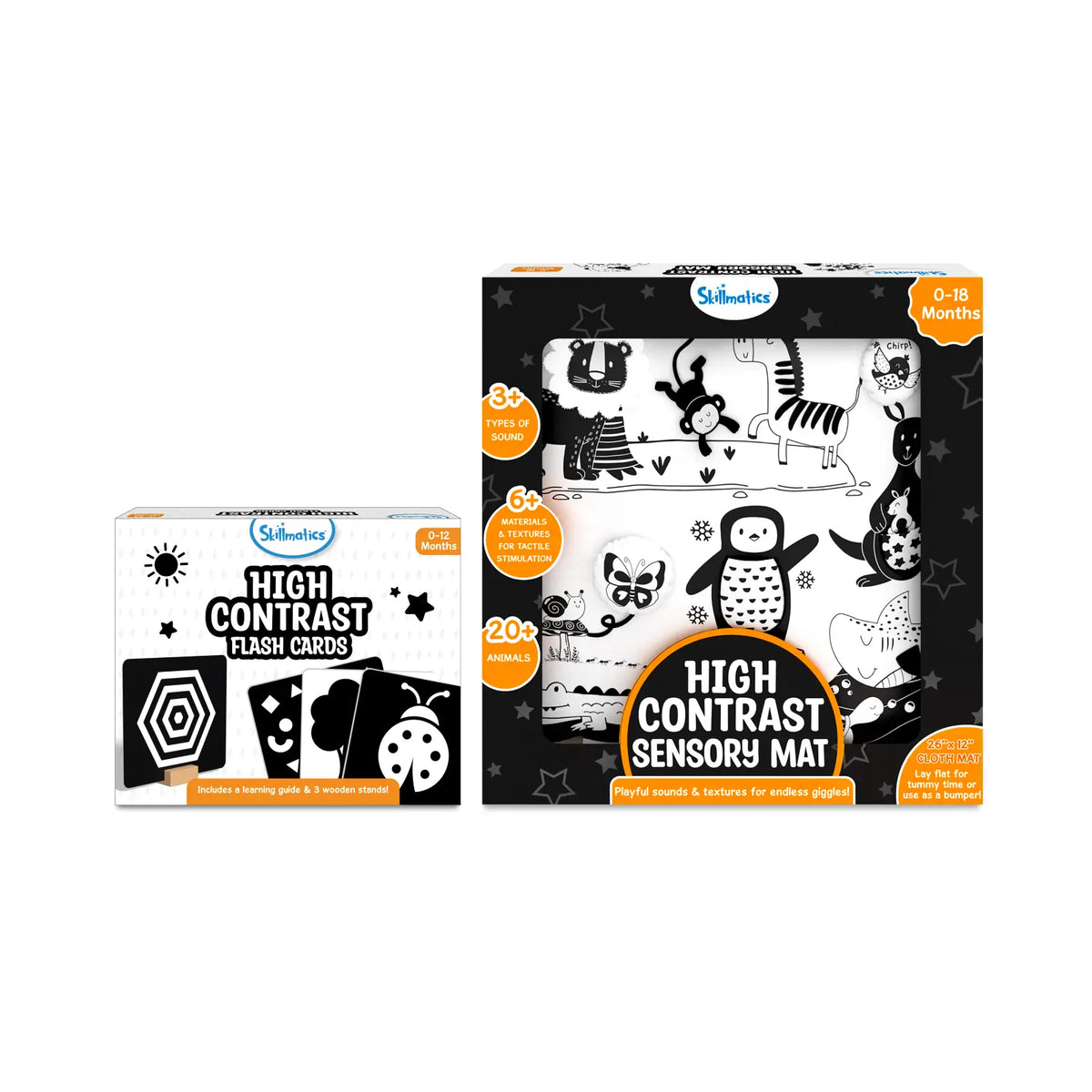 Skillmatics High Contrast Essentials Bundle (0-18 months)