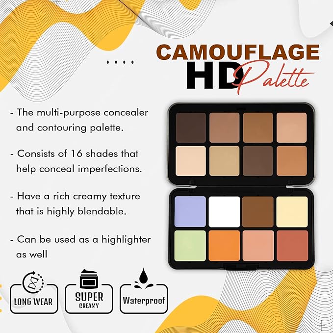 Forever52 Camouflage HD Palette CHP001