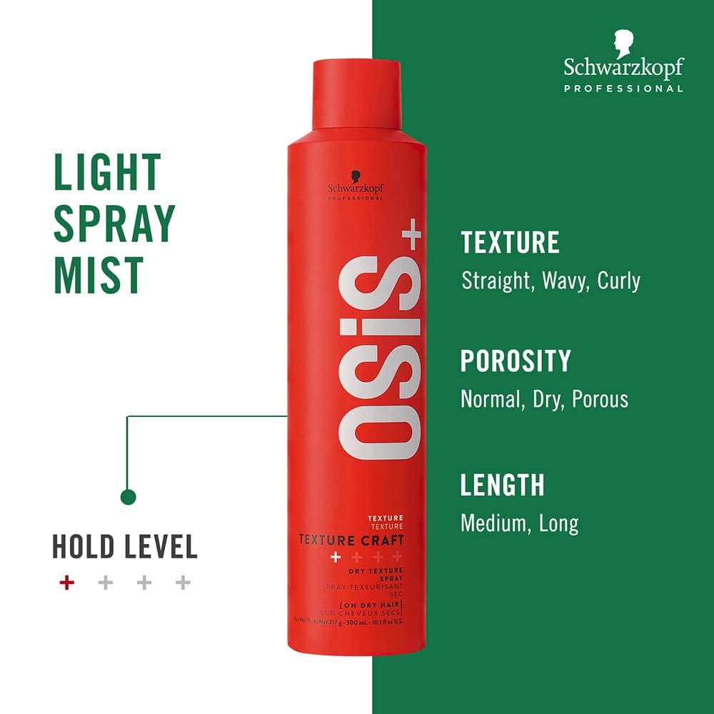 Schwarzkopf Professional - OSiS+ Texture Craft Dry Texture Spray (300ML)