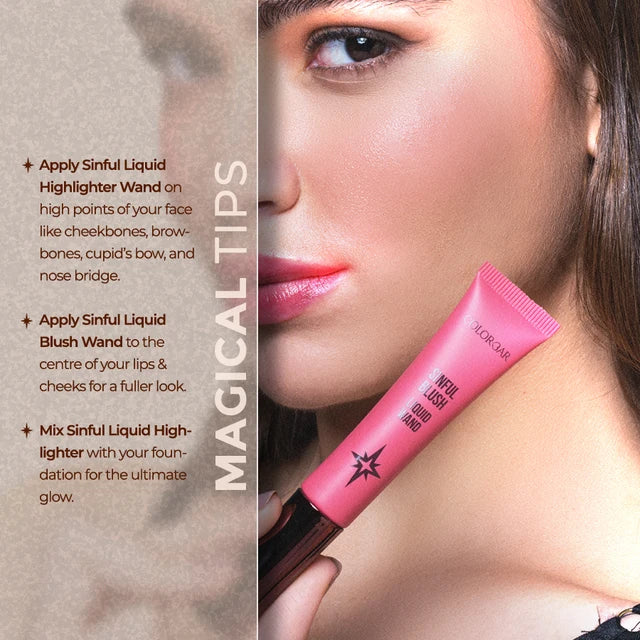 Colorbar - Sinful Blush Liquid Wand