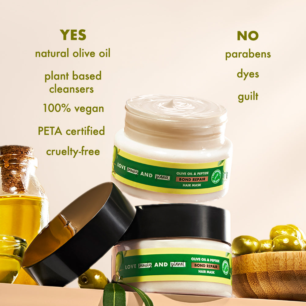 Love Beauty & Planet Olive oil & Peptide Hair Mask