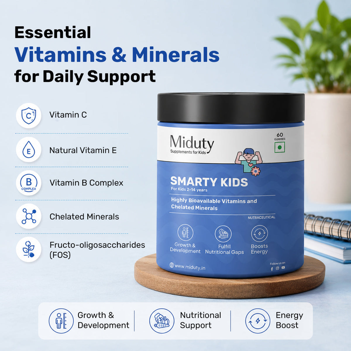 Miduty Kids Weak Digestion Bundle