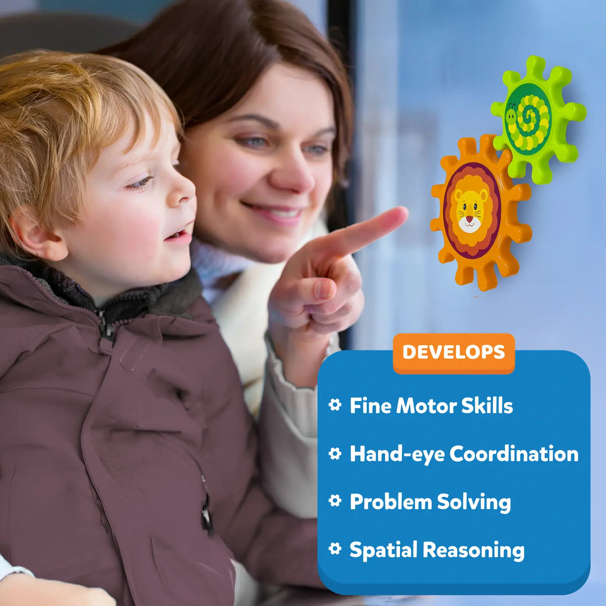 Skillmatics Spin & Explore Animal Bundle (6-36 months)